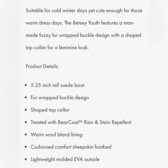 BEARPAW Betsy Gray Fog suede boot, wool blend, sheepskin,rain/stain repellent-11 - Picture 12 of 13